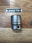 Proto 7432-h 1" Standard Impact Socket, 1/2" Drive, 6 Point Ultrasonic Cleaned. Fixed Price $10.95.