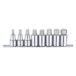 Westward 54tm75 1/2" Drive Socket Bit Set, Sae, 8 Pcs. Fixed Price $50.19.