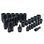 Dewalt 115-dwmt19244 Dwmt 28pc Sae 1/2dr Imskt Combo Set. Fixed Price $234.79.