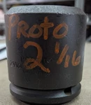 Proto 15033 Impact Socket 2 - 1/16" Made In Usa. Fixed Price $48.00.