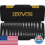 Lexivon Master Torx Bit Socket Set Premium S2 Alloy Steel Complete 34-piece. Fixed Price $64.16.