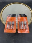 Pair Black + Decker Socket Adaptor Set 3-pc 1/4 3/8 1/2 Drill Driver Nib. Fixed Price $9.99.