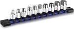 Workpro 10pc 1/4" Dr Standard Shallow External Hex Socket W/organizer 6pt Metric. Fixed Price $15.99.