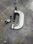Snap-on Cj91c Ball Joint Universal Bearing Press Frame W/cj91-7 And Cj76-6a. Fixed Price $150.00.