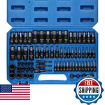 Ementol 71-piece Torx Bit & Hex Socket Set, Master Sae/metric, 1/4", 3/8" An. Fixed Price $103.39.