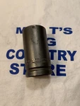 Proto Professional 3/4" Drive 6 Pt 1-1/8" Deep Impact Socket 07518l. Fixed Price $19.25.