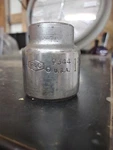 P & C Vintage 1 3/8" 12 Point Socket 3/4" Drive 9344. Fixed Price $10.00.