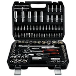Piripara 108 Piece Mechanics Tool Set Metric And Piece, Black, Chrome. Fixed Price $87.48.