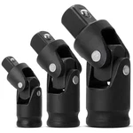 Bates- Universal Joint Impact Socket Set, 3 Pcs, Pcs Black. Fixed Price $24.40.