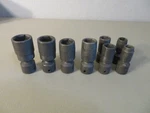 Cornwell Impact Wobble Sockets 1/2 Drive - Sae 8 Pieces 6 Point Usa Nice!. Fixed Price $175.00.