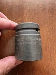 Snap-on Tools 3/4" Drive 27mm Metric Shallow 6pt Impact Socket Imm272a. Fixed Price $39.99.