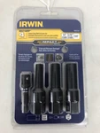 Irwin 4pc Impact Deep Well Extractor Set 1859144 - 1/4" 5/16" 3/8". Fixed Price $16.95.