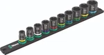 Wera 9607 Magnetic Rail B Impaktor 1 Socket Set 3/8" Drive Metric 05005451001. Fixed Price $123.98.