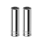 2pcs 1/4" Drive 10mm Socket Set, Deep, Mirror Finish, Cr-v Steel, 6-point. Fixed Price $11.48.