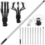 Solaradgy 12ft Light Bulb Changer For High Ceilings 2pcs Baskets Suction Cup Lig. Fixed Price $50.07.