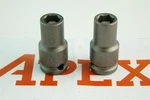 ( Pair ) Apex 3/8'' 6-point Magnetic Impact Socket, Square Drive M-3412. Fixed Price $25.90.