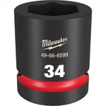 49-66-6599milwaukee Tool Shockwave Impact Duty 1"drive 34mm Standard 6 Point So. Fixed Price $47.03.