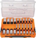 Klein Tools Knurled Hex Bit Socket Set, Sae And Metric, 32-piece. Fixed Price $44.78.