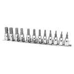 Westward 33hd80 3/8" Drive Socket Bit Set, Metric, 12pcs. Fixed Price $40.69.