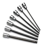Sk Tools Usa 3/8" Drive 7 Piece Long Sae Chrome Ball Hex Bit Socket Set: 1/8". Fixed Price $160.10.