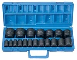Grey Pneumatic 1319 1/2" Drive 19 Piece Standard Length Fraactional Master Set. Fixed Price $107.44.