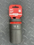 Milwaukee 1-1/4 Impact Socket 1 Drive 49-66-6508 Brand New. Fixed Price $29.45.