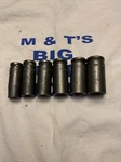 Apex Tools Usa 3/8" Drive 6pt 6pc 10-17mm Metric Impact Sockets. Fixed Price $70.00.