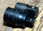 Snap On & Apex Tool 1/4 3/8 Female Male Adapter Socket Reducer Extension Lot Set. Fixed Price $30.00.