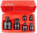 Strugdeas 6 Piece Impact Socket Adapter And Reducer Set, 1/4", 3/8", 1/2", 3/4". Fixed Price $24.99.