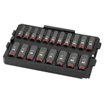 Milwaukee 49-66-6816 Tool Shockwave Impact Duty Socket 3/8" Dr 19pc Mm. Fixed Price $115.53.