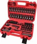 83-piece 1/4" Drive Impact Socket Set With 72t Ratchet & Screwdriver Bits. Fixed Price $77.99.