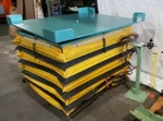 Knight 4000 Lb. Lift Pneumatic Air Turn Table Pallet Coil Lifting Scissor. Fixed Price $1695.00.
