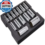 Gearwrench 14 Pc. 1/2 Drive 12 Pt. Deep Socket Set Sae -. Fixed Price $117.37.