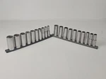 Husky 3/8 In. Drive 6pt Sae Deep Socket Set Standard 5/16-7/8 And Metric 10-19. Fixed Price $33.75.
