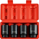 1/2" Drive Deep Spindle Axle Nut Impact Socket 4 Pcs Metric One Size. Fixed Price $35.99.