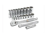 Gearwrench 80557 21 Piece 3/8 Drive Standard And Deep Sae Mechanics Tool Set. Fixed Price $34.99.