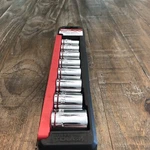 Hyper Tough 9-piece 1/2" Drive Sae Socket Set. Fixed Price $9.00.