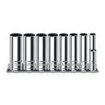 Pgroup 8pcs 1/4 Inch Drive Deep Socket Set,metric 6-13mm 12-point,cr-v Steel. Fixed Price $23.99.