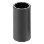Grey Pneumatic 1112msd 3/8" Dr 12mm 12 Pt Semi-deep Impact Socket. Fixed Price $9.78.