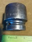 Armstrong 1-13/16 Armaloy 1 Drive Impact Socket, 7-658. Fixed Price $25.00.