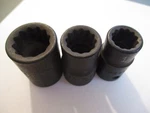 Sk Tools 3 New Dr 12 Pt Sae Fractional Impact Socket 34422, 34418 & 34416 Usa. Fixed Price $25.00.