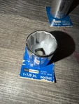 Craftsman 1-1/8" Shallow Socket 1/2" Drive 12 Point Inverted G 47516 Usa. Fixed Price $18.00.