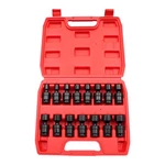 Duibaii 3/8" Drive Impact Swivel Socket Set Universal Joint Shallow Heavy Duty S. Fixed Price $70.81.