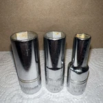 Nos Lot- 3 Vintage Williams Metric Sockets, 3/8 Drive. 6-point, Made In Usa. Fixed Price $29.99.