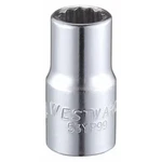 Westward 53yp99 1/4 In Drive, 1/4" Triple Square Sae, Socket, 12. Fixed Price $3.59.