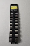 Craftsman 9 Piece 3/8 Dr 12pt Deep Sae Socket Set Made In Usa 34440 Vintage Nos. Fixed Price $49.99.