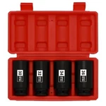 1/2" Drive Deep Spindle Axle Nut Impact Socket Set,12 Point Cr-mo, 30,32,34,36mm. Fixed Price $24.99.
