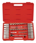 Genius Tools 47 Piece 3/8" Dr. Metric & Sae Deep Hand Socket Set - Gs-347ms. Fixed Price $143.76.