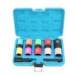 Dptool Half Size Lug Nut Socket Set 1/2 Drive Impact Flip Metr. Fixed Price $50.73.