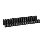 Capri Tools 1/2 In. Drive Shallow And Deep Impact Socket Set, Metric, 36-piece. Fixed Price $129.99.